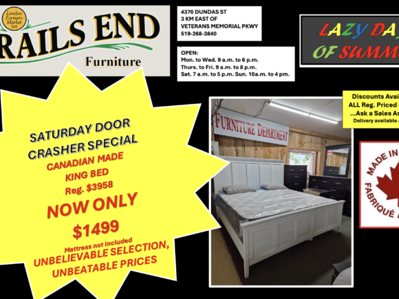 DOOR CRASHER SPECIAL at Trails End Furniture